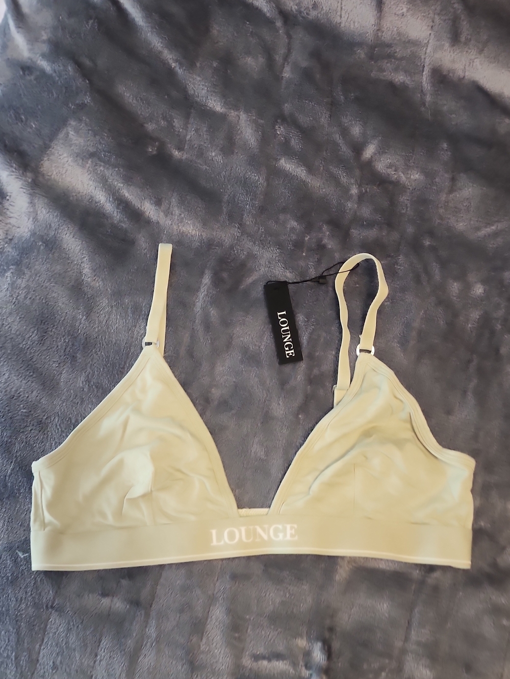 Lounge Minimal Triangle Bra